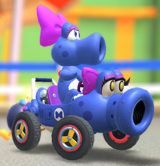 あおキャサリンターボ - マリオカート 歴代マシン図鑑 - atwiki